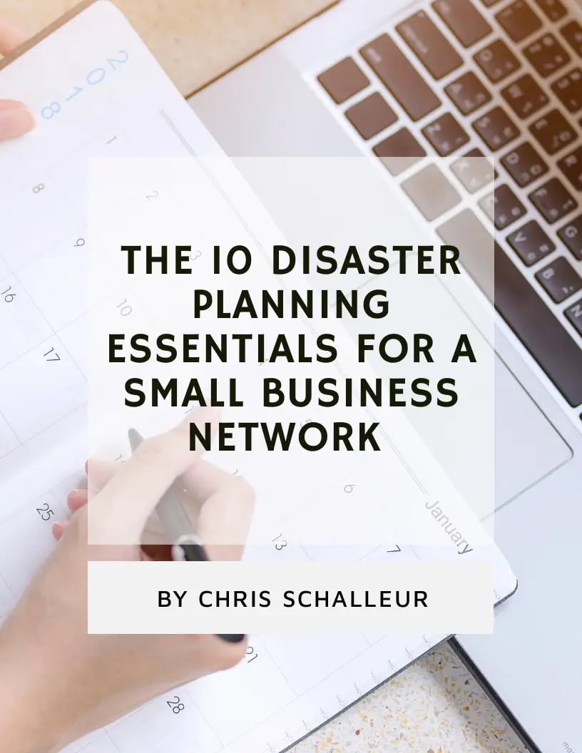 10 disaster planning essentials